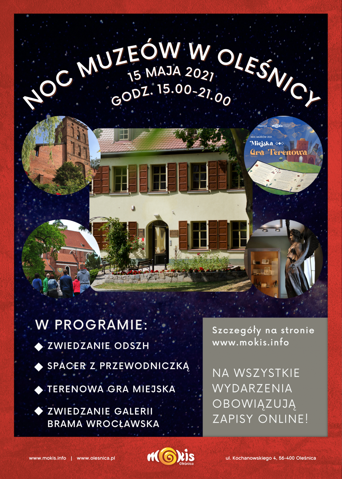 Noc Muzeów plakat